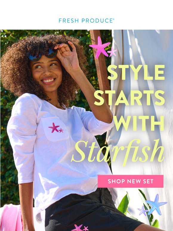 JUST DROPPED! New Starfish Set 🐚