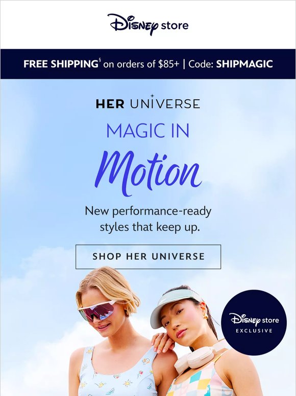 Work out your new look with Her Universe