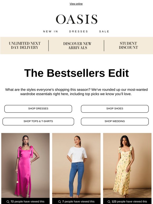 Sought-After Styles Inside