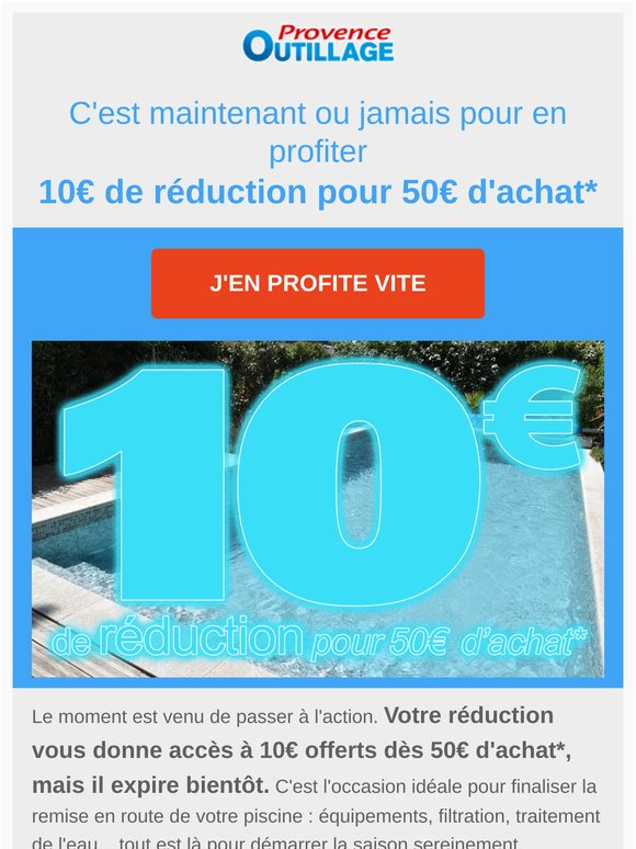 — ⌛ Votre code réduction spécial piscine expire… à saisir maintenant