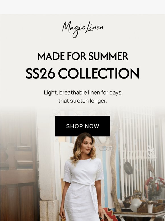 Your Summer, In Linen ☀️