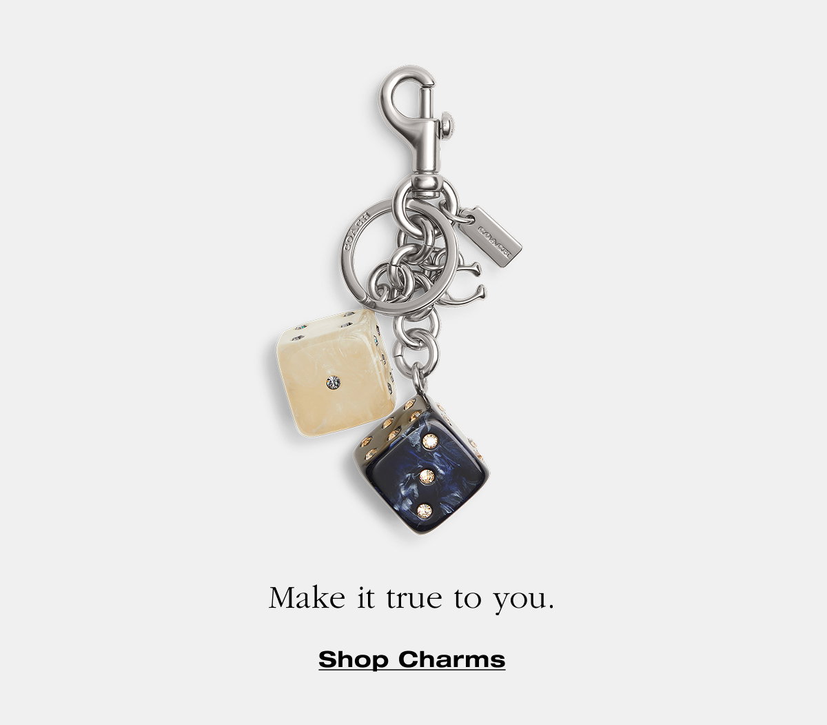 Make it true to you. Shop Charms