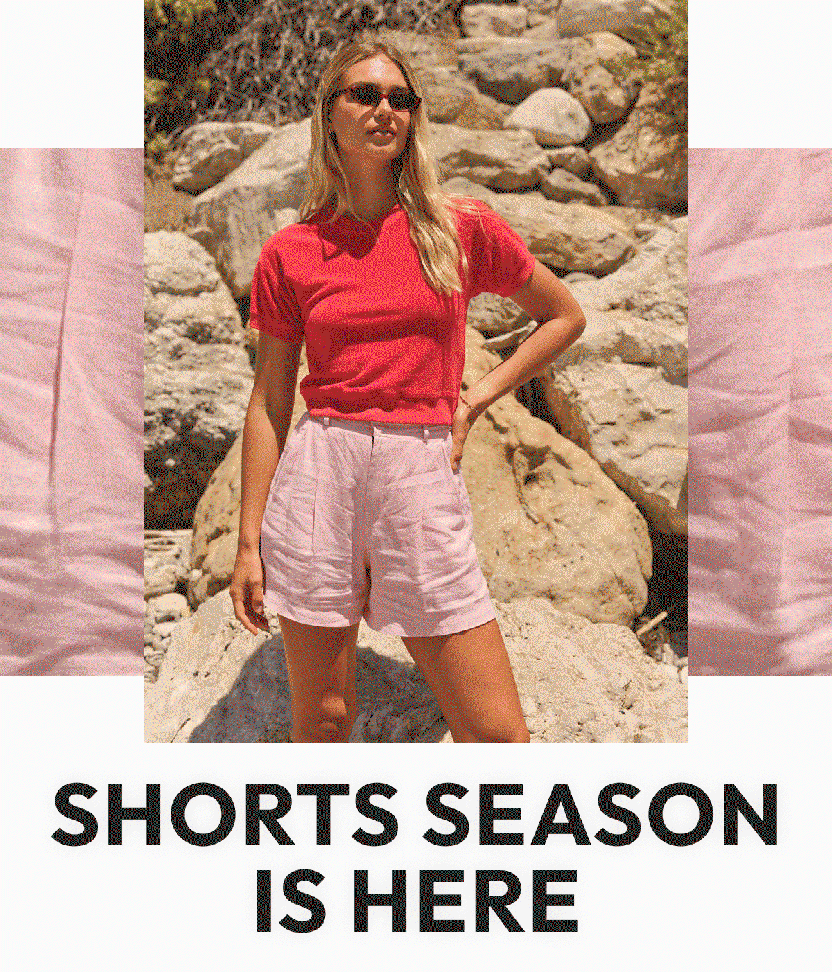 SHORTS SEASON IS HERE