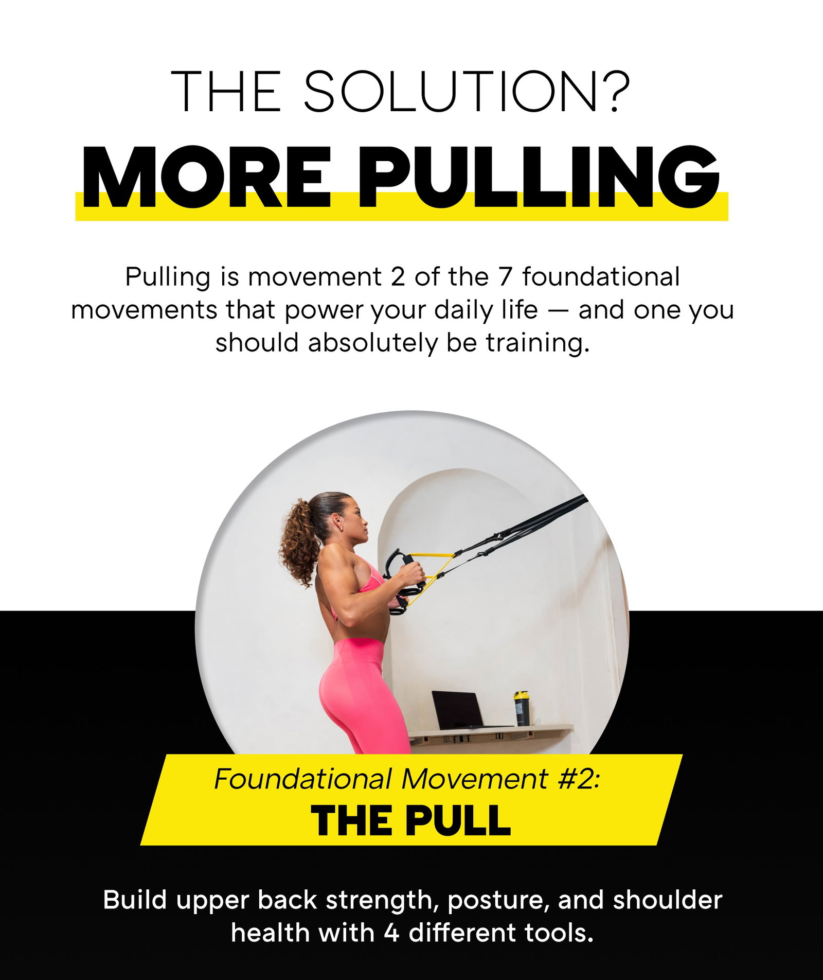 More pulling The solution?