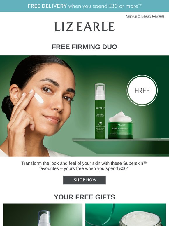 Unlock your free gift worth £98 🎁