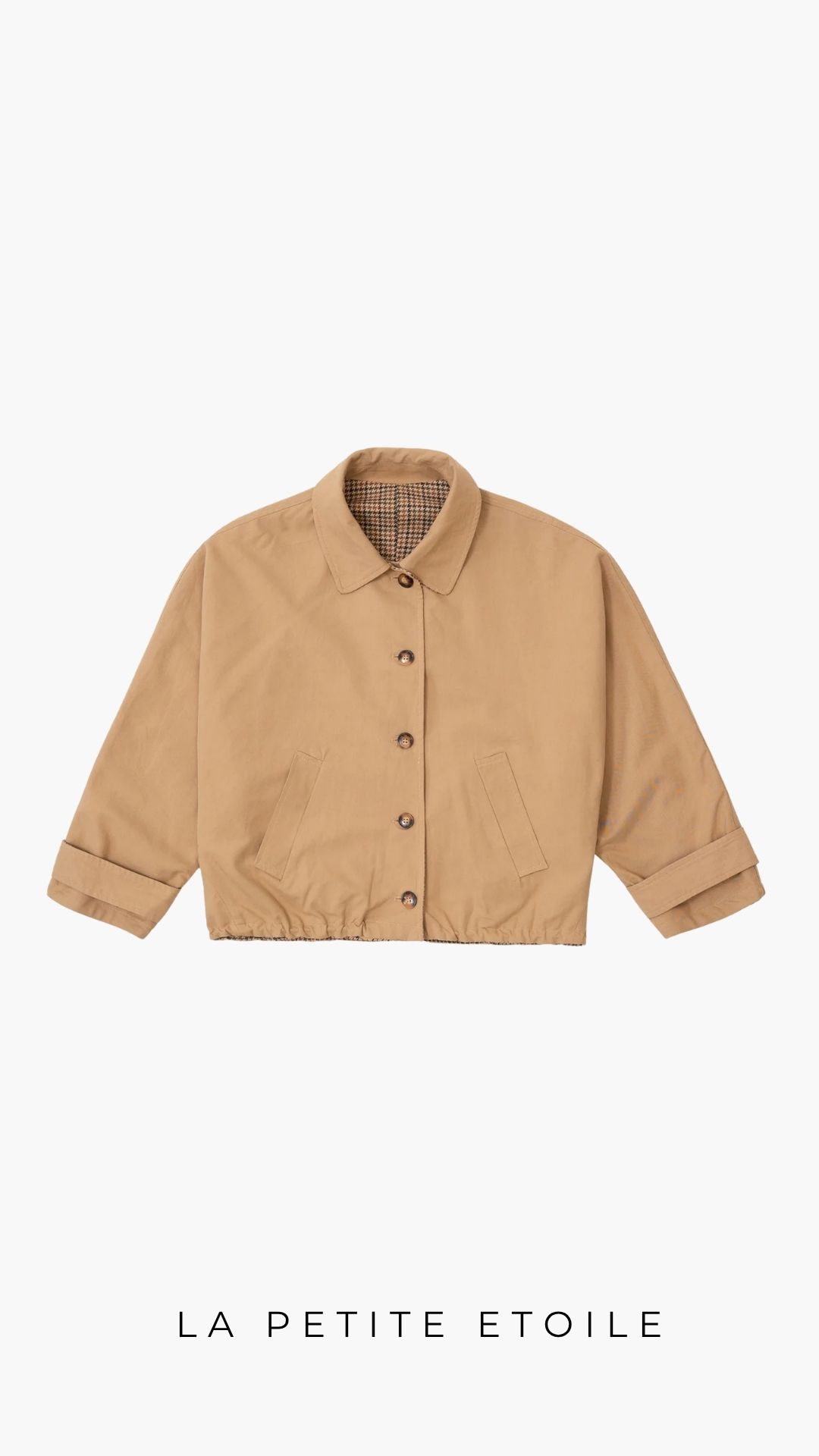 Veste réversible Nerea camel