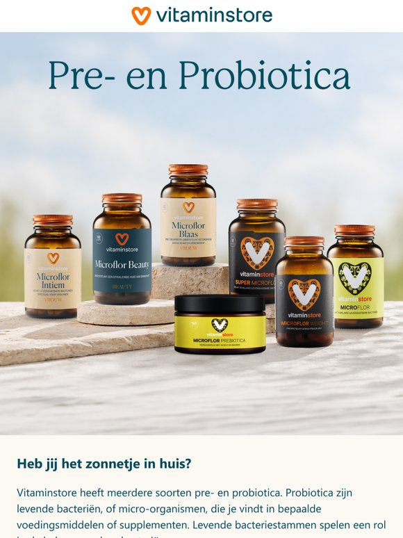 Ontdek welke probiotica bij jou past