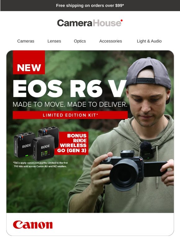 🚨 NEW 🚨 Canon EOS R6 V | Full-Frame Video, Built for Creators