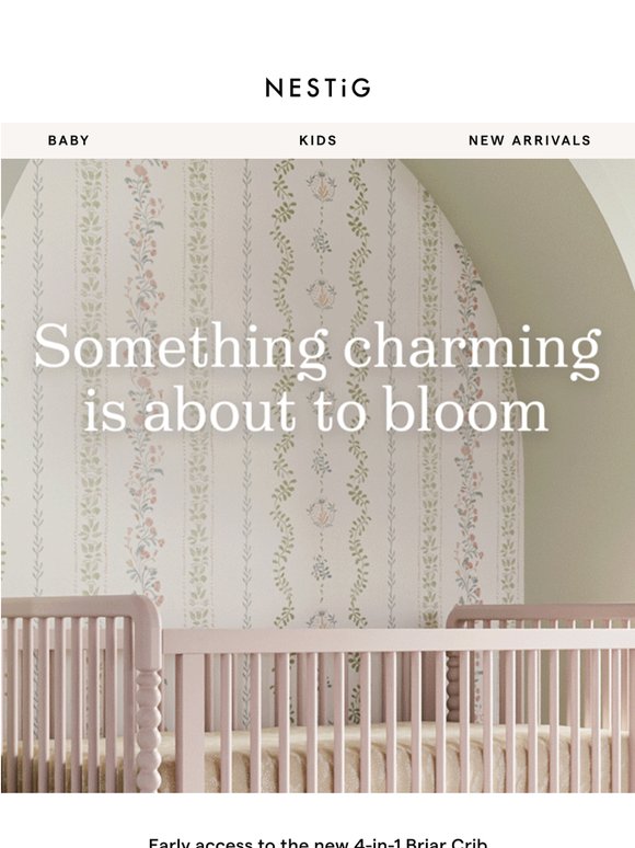 Your first look: the 4-in-1 Briar Crib