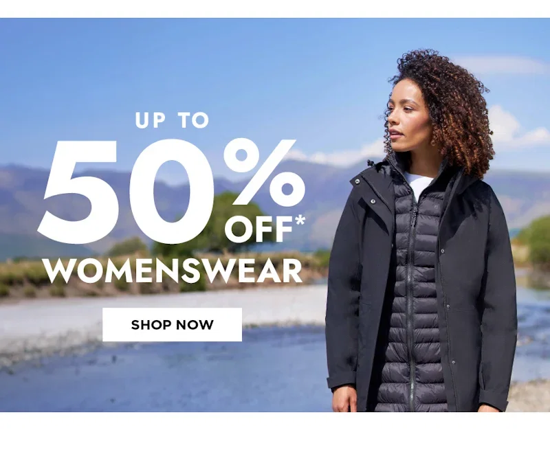 Up to 50% Off Womenswear