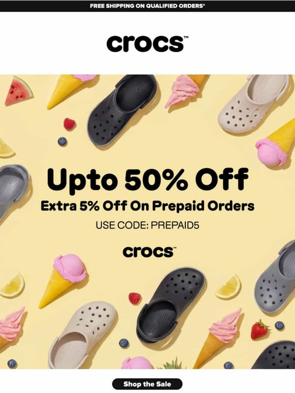 Slide in, stand out — Crocs your way 😎