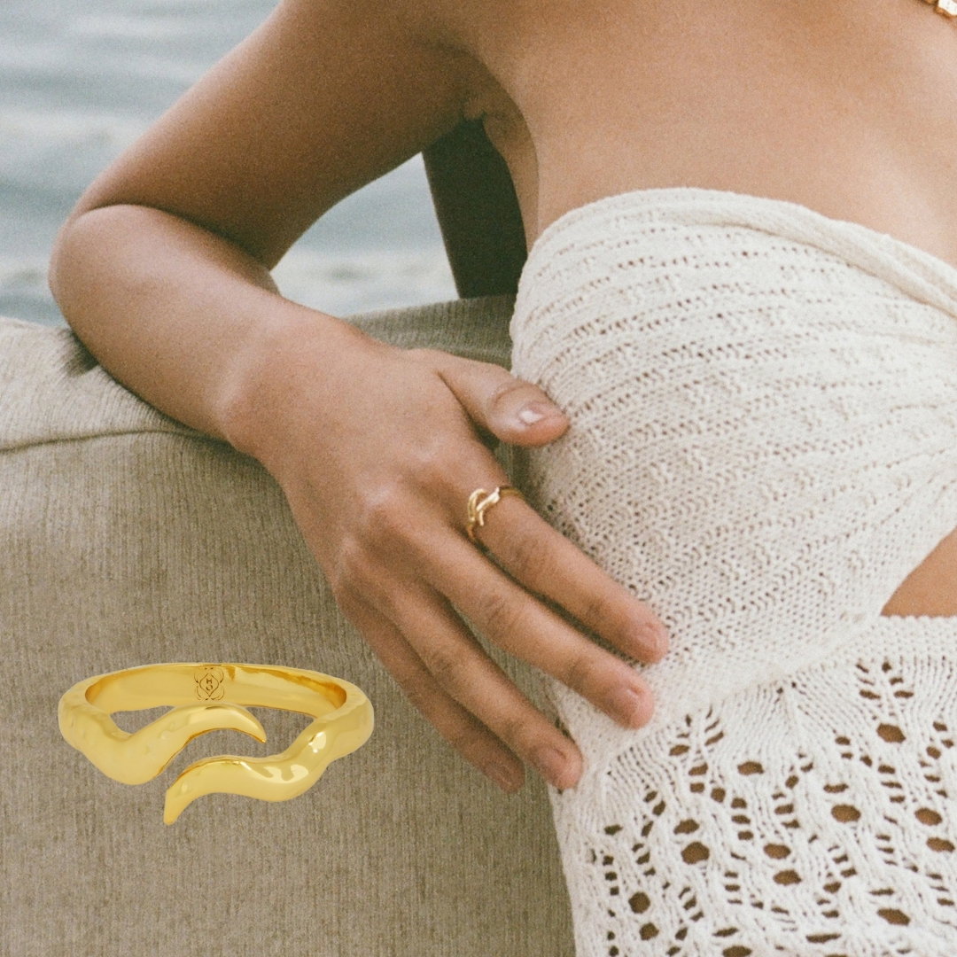 Waterproof Wave Ring