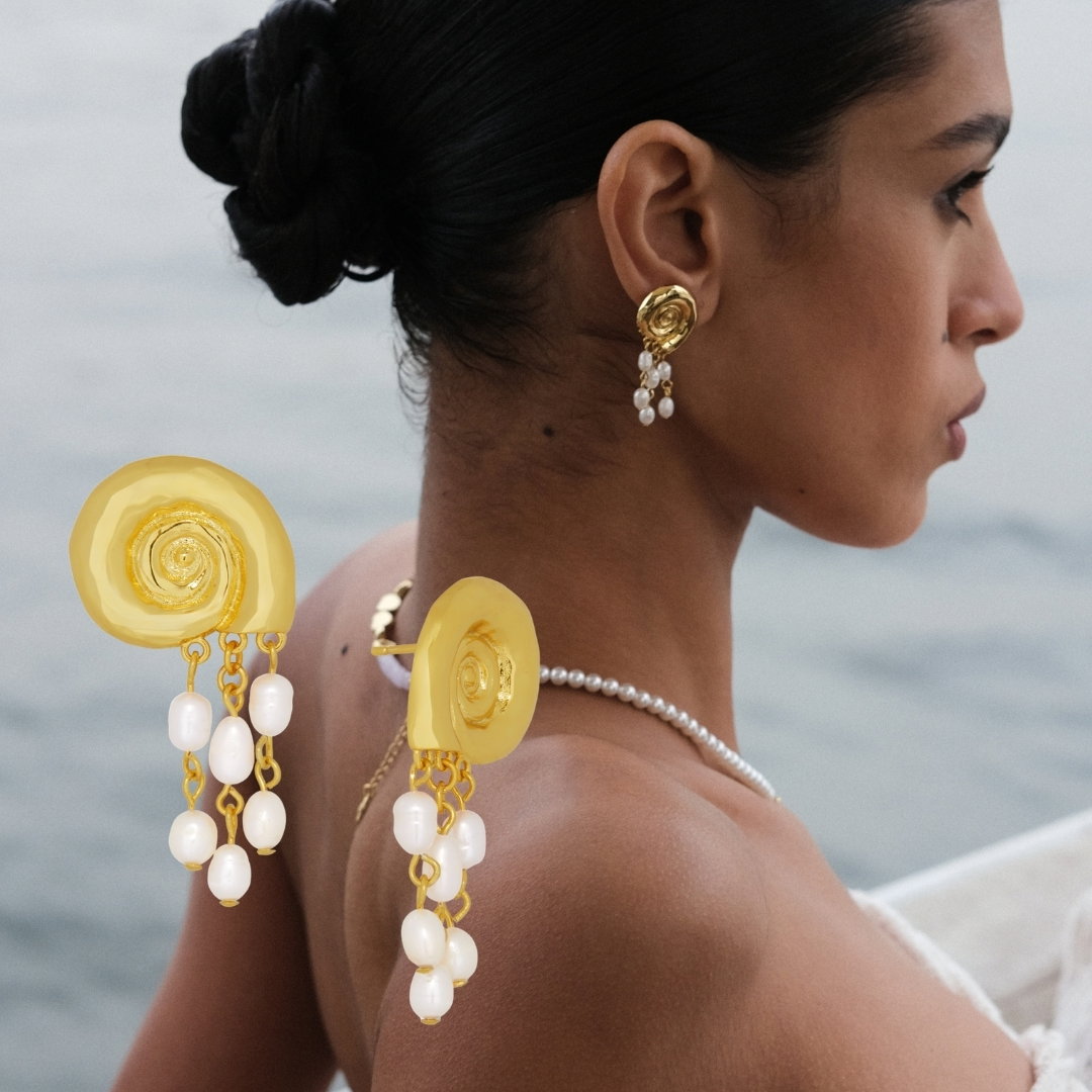 Waterproof earrings