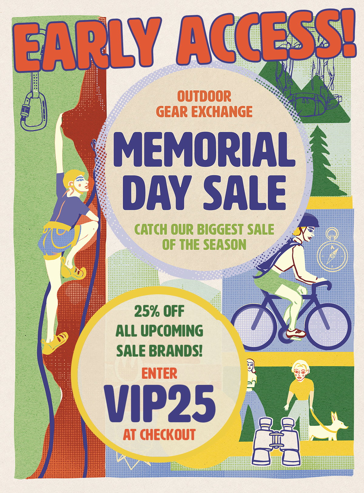 Early Access to Memorial Day Sale - VIP25