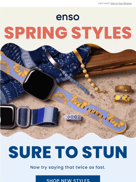 Don’t forget: shop the newest arrivals
