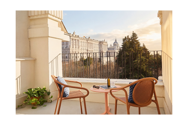 Rooftop view.