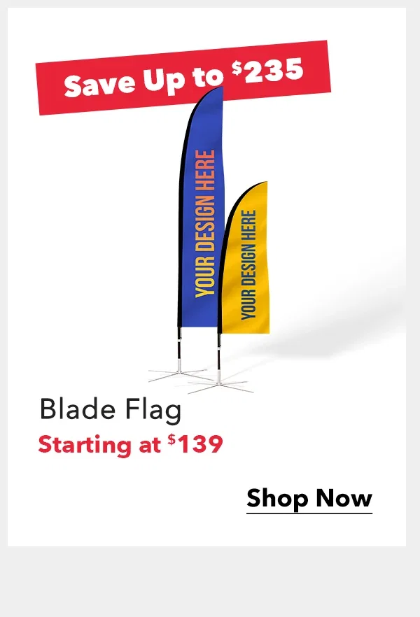 Custom Flags - Save up to $235