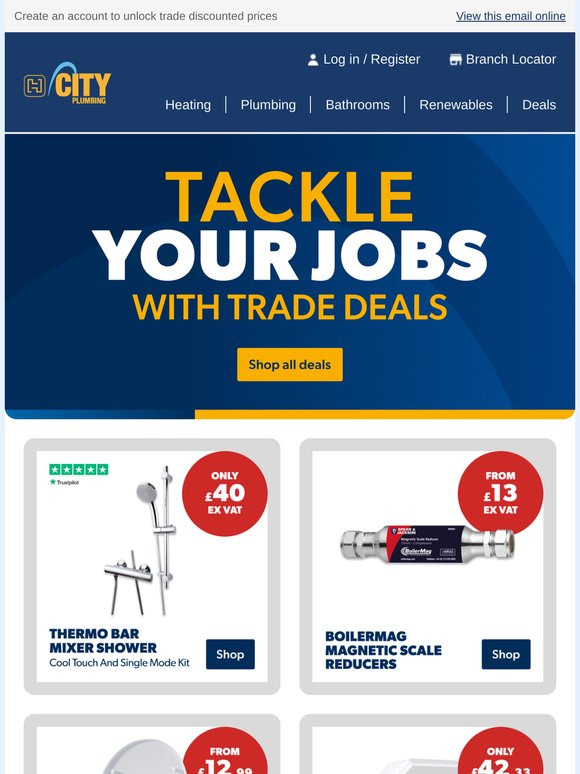 Tackle it with Trade Deals 🧰