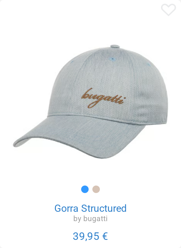 Gorra Structured by bugatti