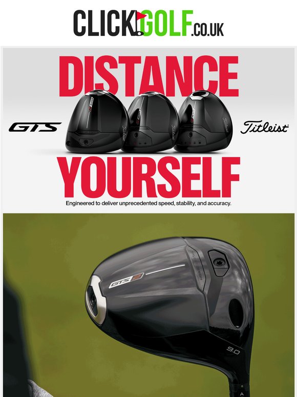 🆕 | Titleist GTS Drivers & Fairways - Pre-Order Today