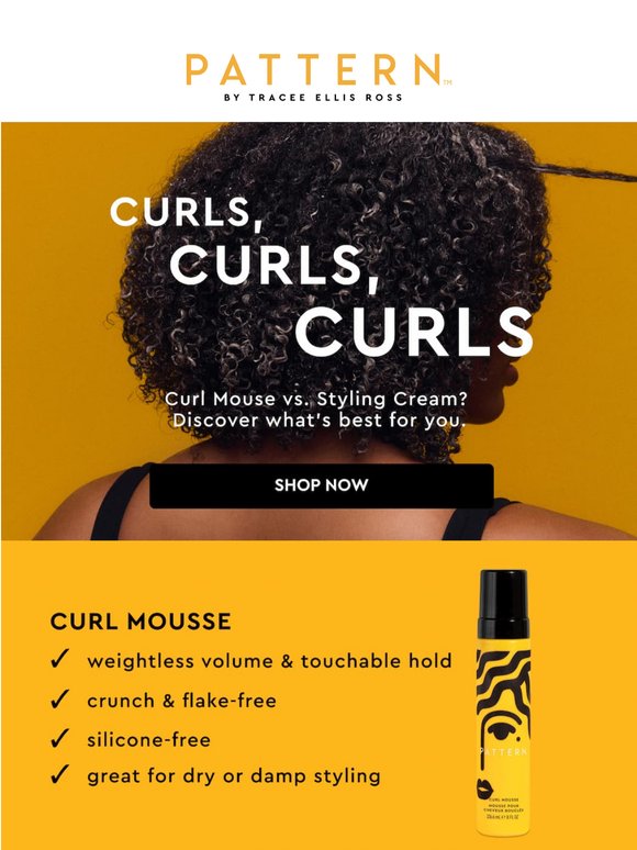 🌀 Curl Mousse vs. Curl Cream