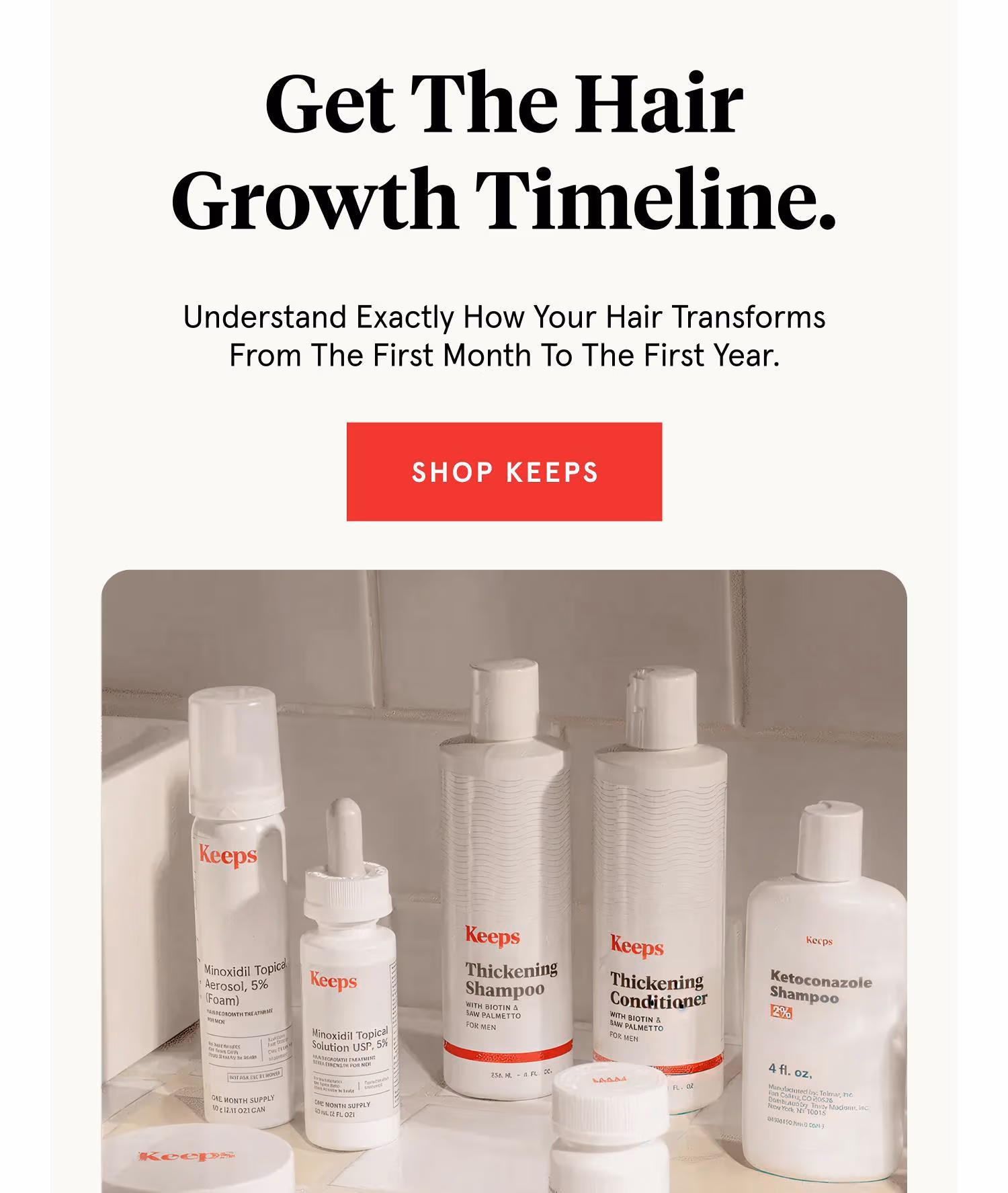Get the hair growth timeline