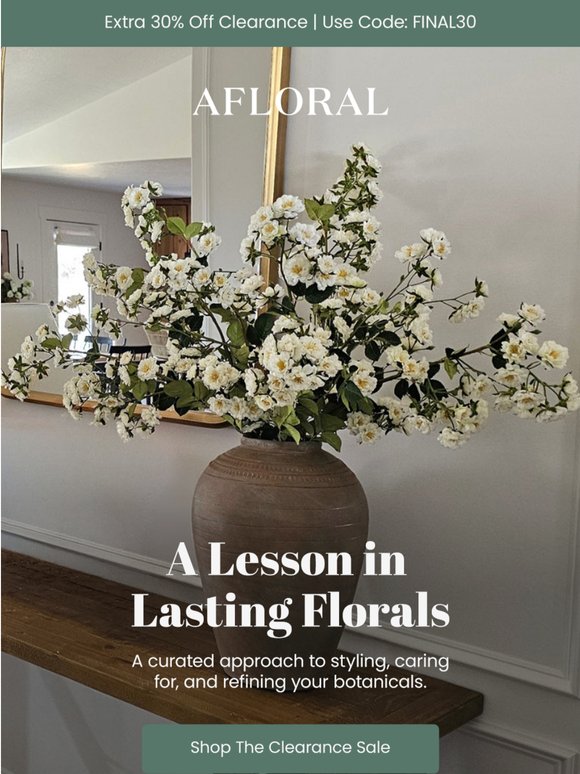 Consider This Your Floral Curriculum