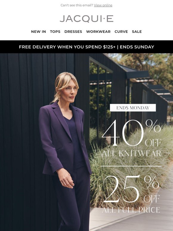 Monday To Friday Styled | 25% Off All Full Price
