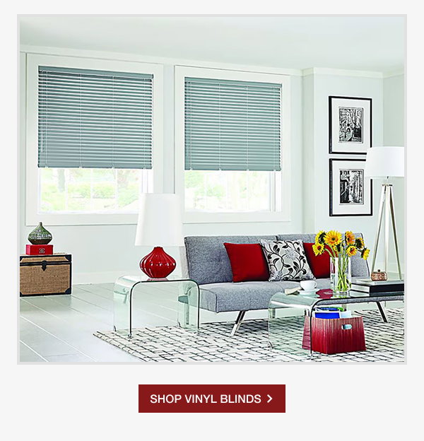 SHOP VINYL BLINDS >