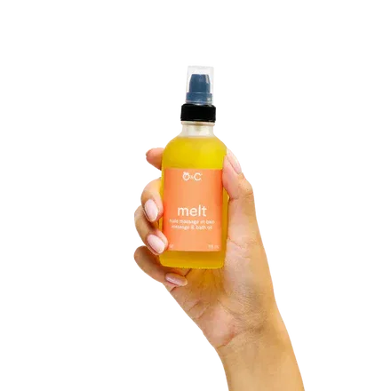 Melt Massage & Bath Oil| Peaches & Cream