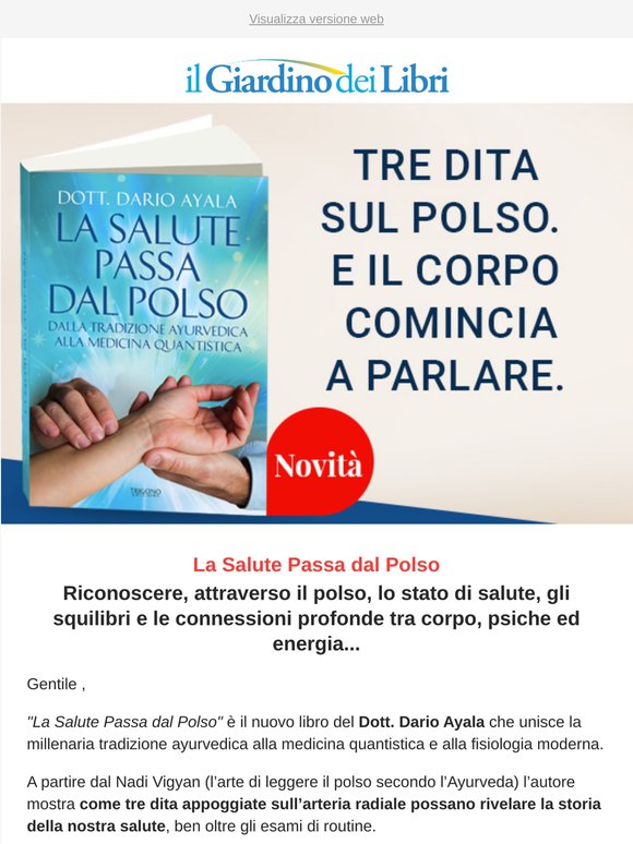 🧬 Cosa rivela il tuo polso sulla tua salute?