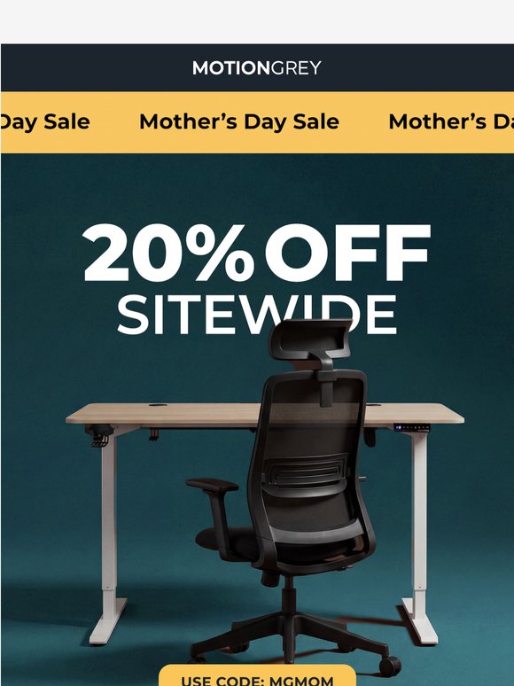 Mother’s Day Sale: 20% Off Sitewide