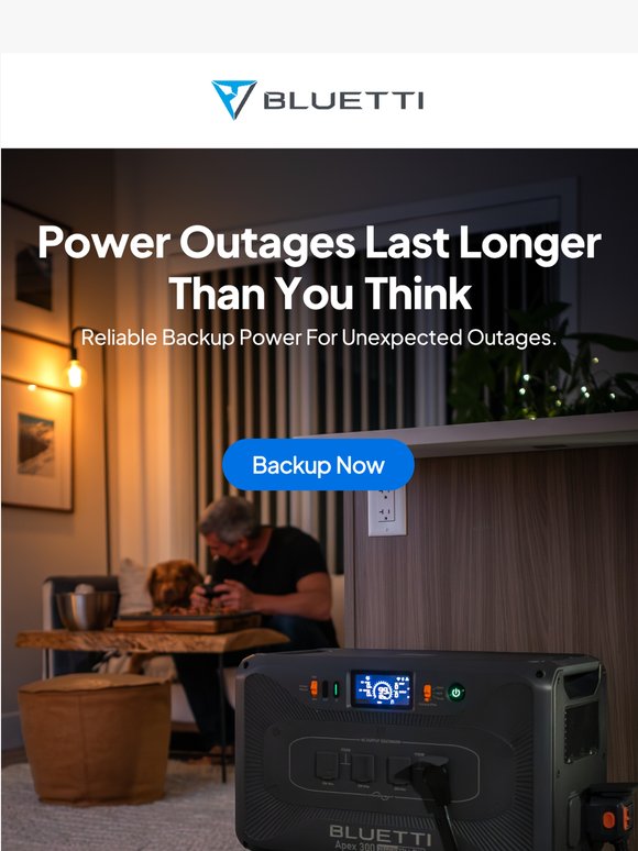 Be Ready When the Power Goes Out