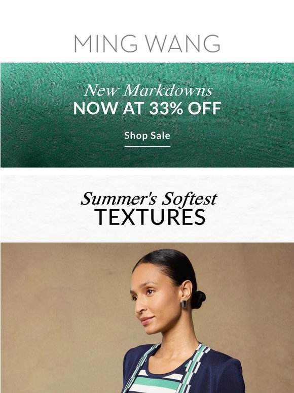 Texture, Reimagined for Warm Days