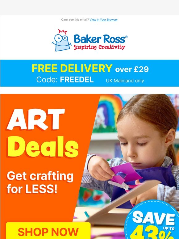 HUGE Art Supplies Savings ✂️🎨