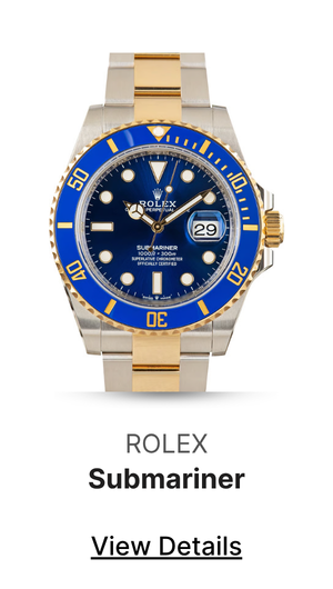 Pre-Owned Blue Dial Rolex Submariner Steel & Gold 126613LB