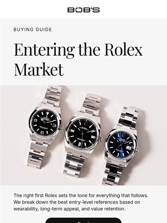 The Smart Way to Start a Rolex Collection