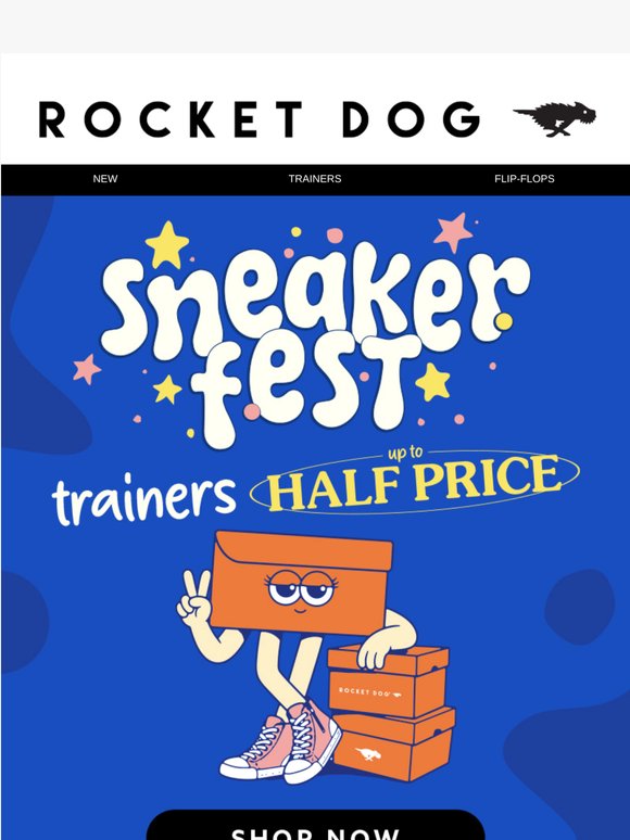 Sneakerfest is Live! Up to 50% Off 💙👟