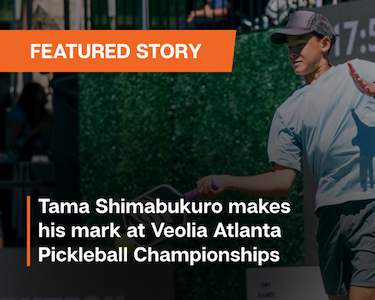 Tama Shimabukuro makes his mark at Veolia Atlanta Pickleball Championships