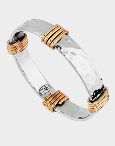 Tumbaga Amarres Wide Bangle