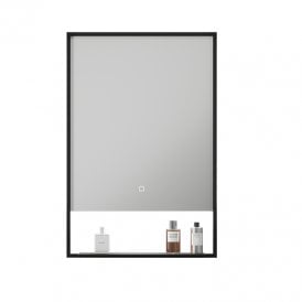 Edit Barrow LED Illuminated Bathroom Mirror Light - Black