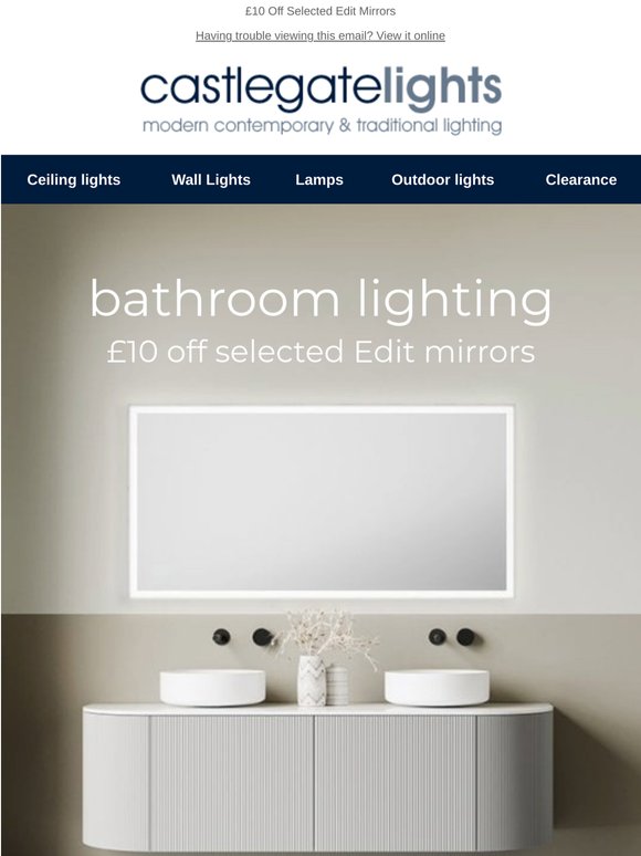Bathroom Lighting To Fresh Your Space!