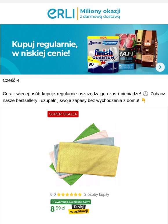 Regularne zakupy? To się opłaca! 💸