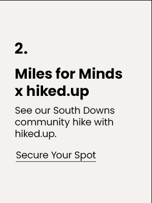 Miles for Minds: Sealskinz x hiked.up