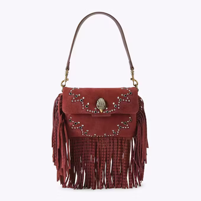 Kurt's Cabana Oxford Fringe Shoulder Bag