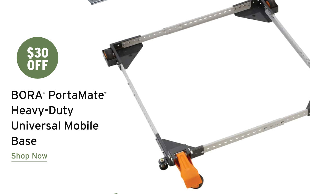 Bora Portamate Heavy-Duty Universal Mobile Base