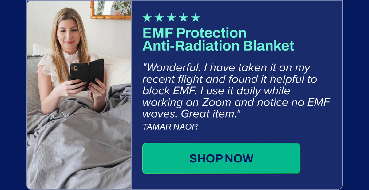 EMF Protection Anti-Radiation Blanket: "Wonderful. I have taken it on my recent flight and found it helpful to block EMF."