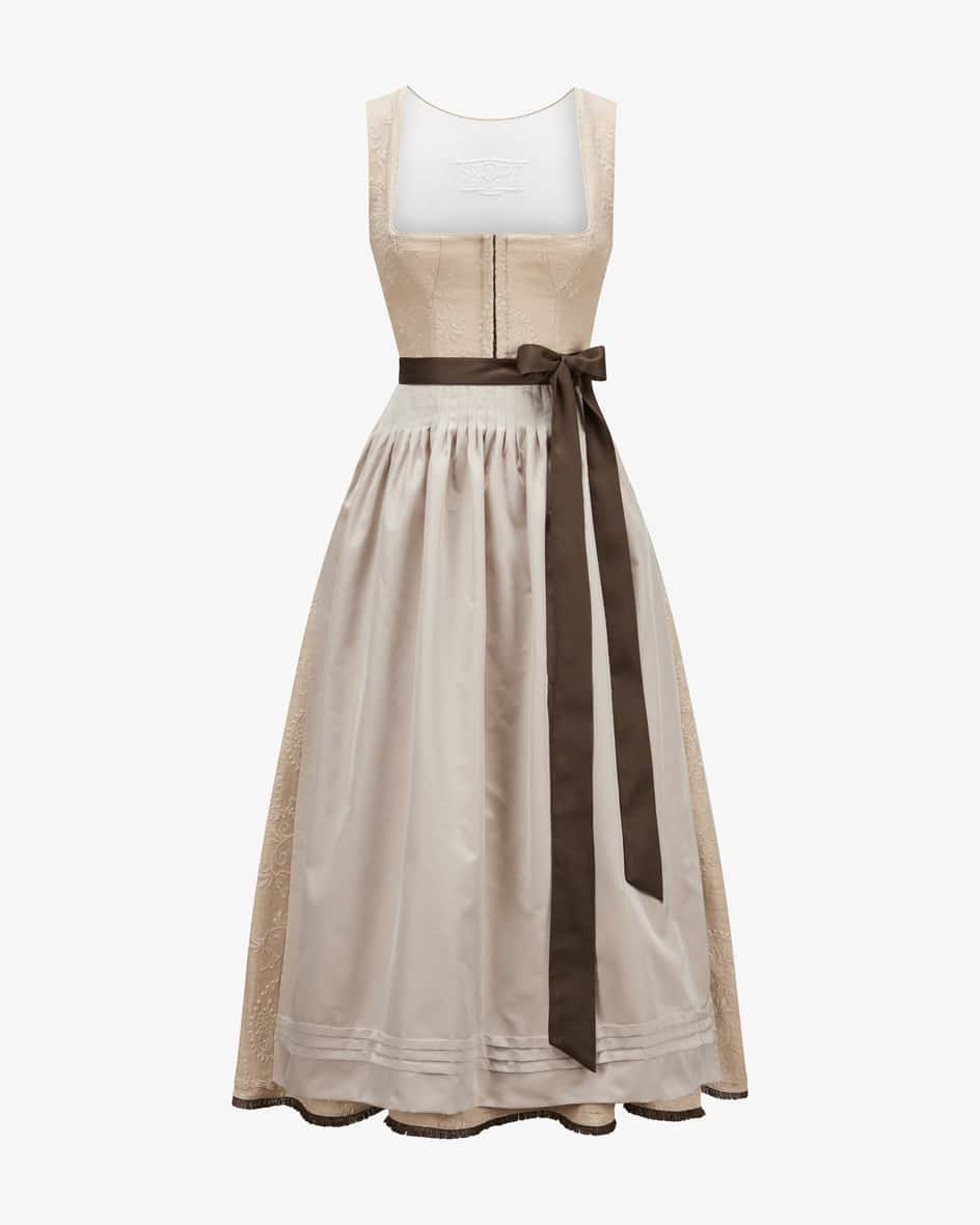 Dirndl lang mit Schürze 