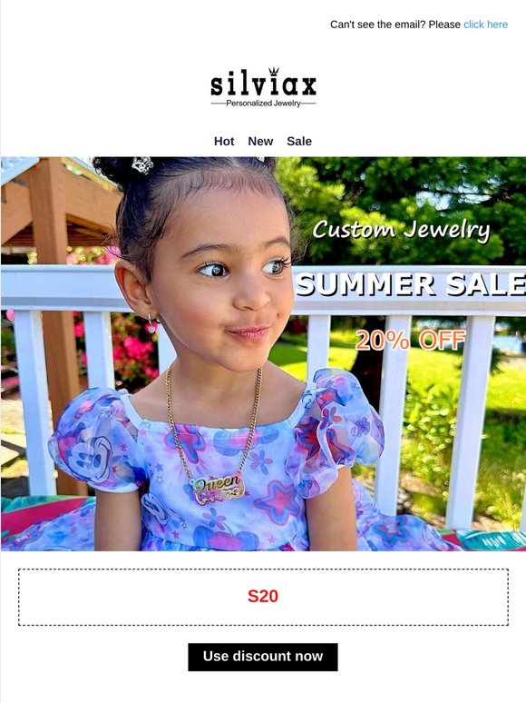 Get Ready for Summer with Stunning Custom Jewelry at Unbeatable Prices! 🌼
