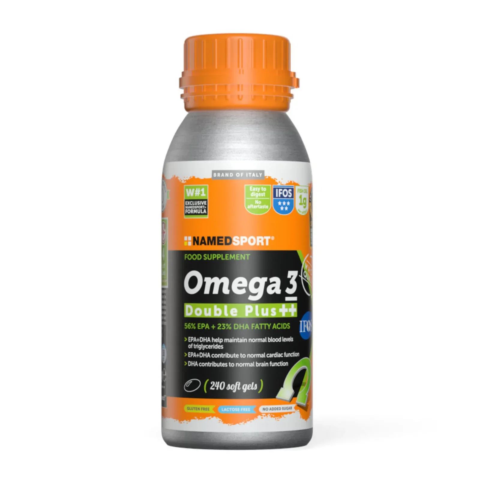 Image of NAMED SPORT<br><b>Omega 3 Double Plus++<br>240 softgels